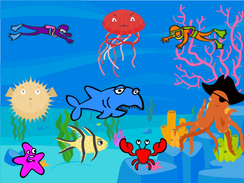 Dance Party Under the sea