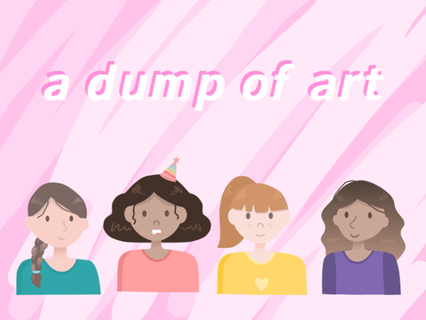 a dump of art