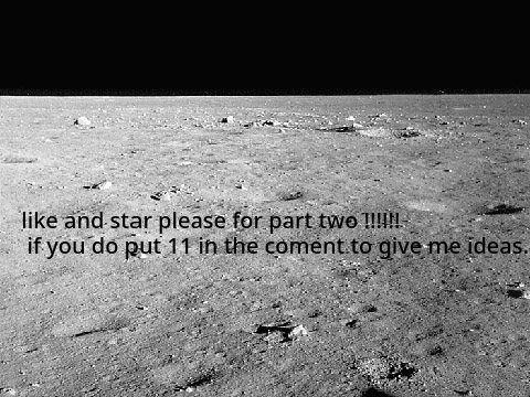 The man on the moon part one