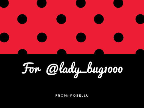 For @lady_bug1000