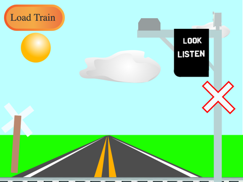 Canadian Wig Wag Railroad Crossing