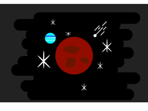 Space Flat Art