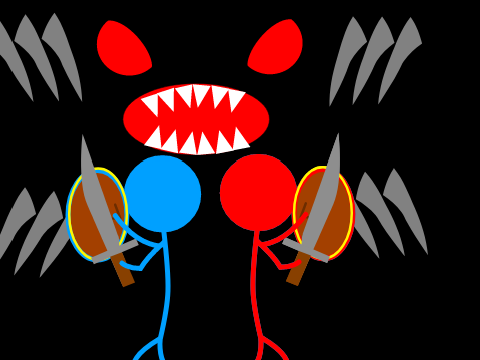 Monster fighters | parralax