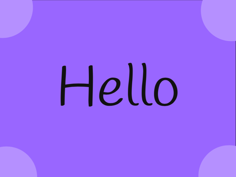 Hello!