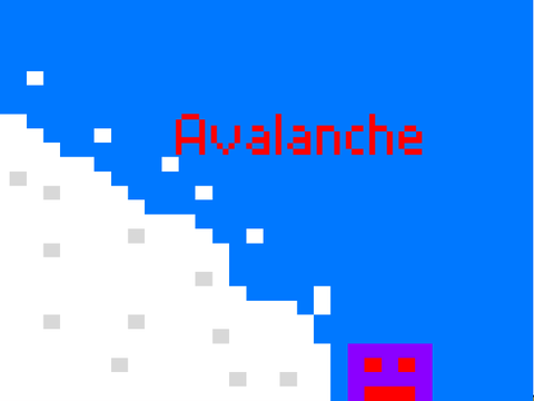 Avalanche- platformer 