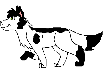 Wolf line-art remix