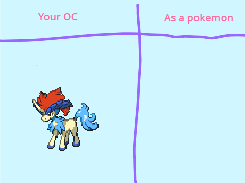 Give me your OC of a pokemon and i will make a future regional variate for it! remix
