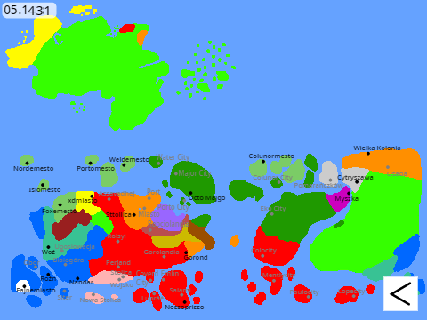 Mapa Państw aktualny stan Bracichów