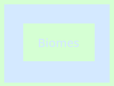 "Biomes" \\ rainbow's audition