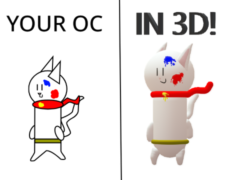Splatter in 3D!