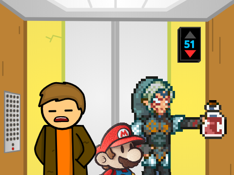 Add Yourself Waiting in the Elevator remix404