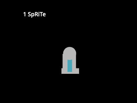 [Smoother animation] laser but its 1 sprite