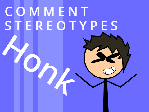Comment Stereotypes Honk