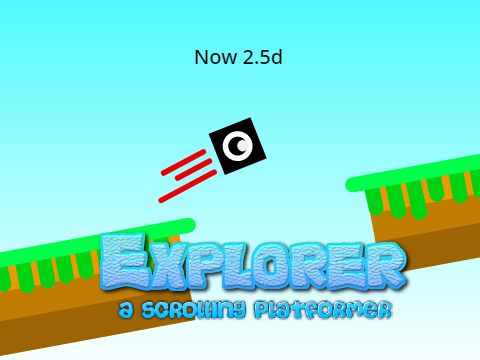 Explorer || A 2.5d multiplayer scrolling platformer
