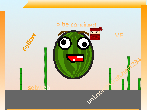 ninja platforemer/save melon platforemer