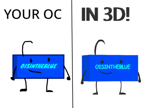 oisintheblue in 3D!