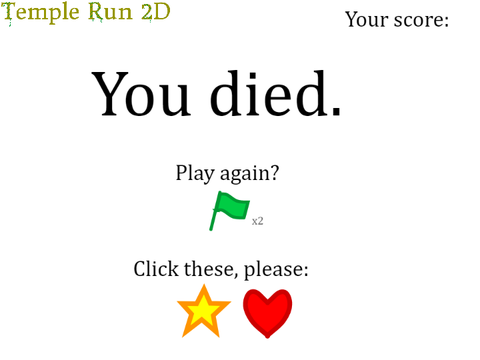 Temple Run 2D remix
