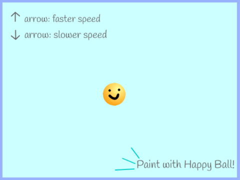 Paint with Happy Ball! :D