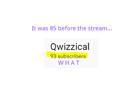 Art requests from Stream + 90 subscribers?