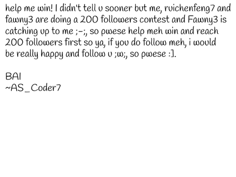 help me win >;3