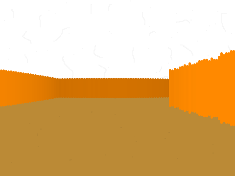 Raycasting with sprite test