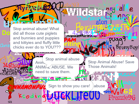Sign if you're against animal abuse!!!