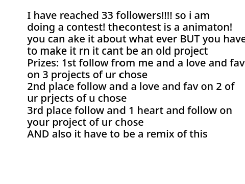 52 followers contest!!