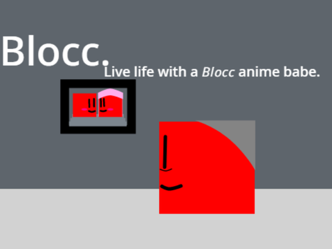 Blocc: Live with a Blocc anime babe.