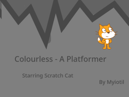 Colourless - A Scrolling Platformer