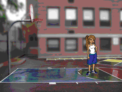 dunk the ball!