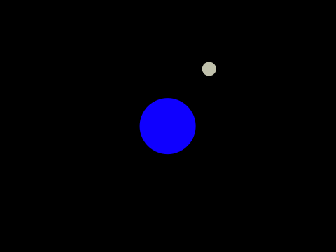 [100%pen] 地球と月 / Earth and the moon