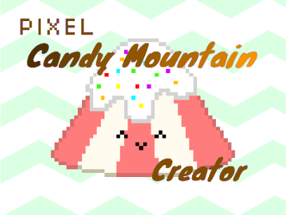 Pixel Candy Mountain Avatar Creator