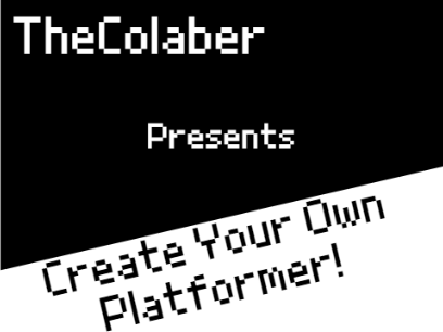 Create Your Own Platformer 2.0!
