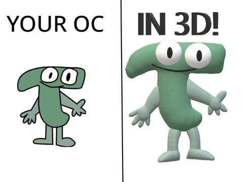 Tau in 3D! (Turnaround animation)