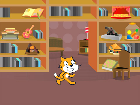 The cat's office