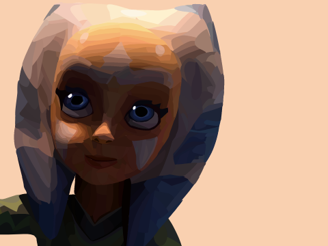 Baby Ahsoka Tano Blockshade