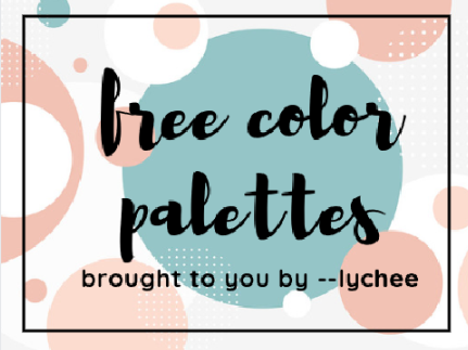 Free Color Palettes!