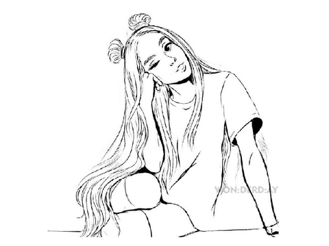 Ariana Grande Colouring Contest