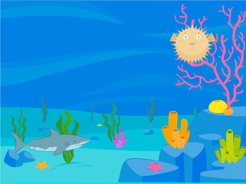 Collect the muffins || a mobile friendly underwater game
