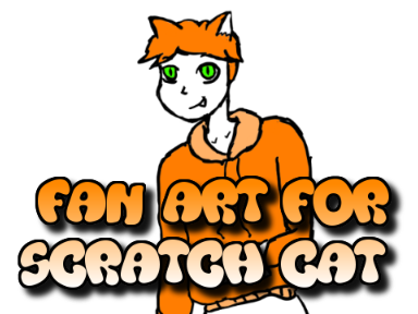 Fan art for scratch cat