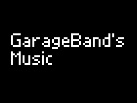 GarageBand's music