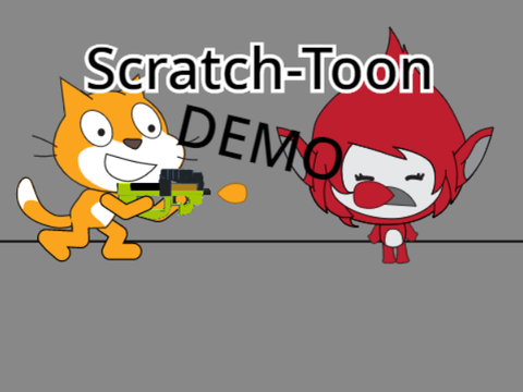 Scratch-toon Splatoon Platformer in Scratch Demo