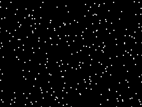 The snow effect