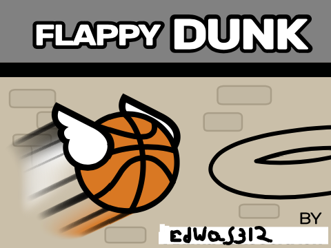 Flappy Dunk || Scratch Version (mobile friendly) #games remix