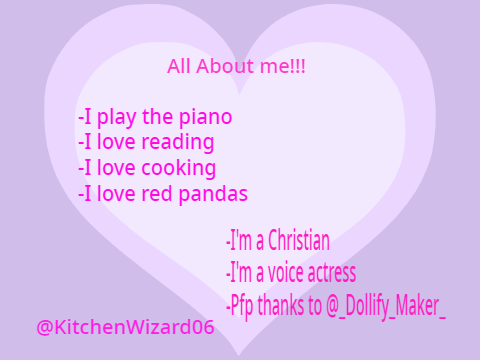 All about me