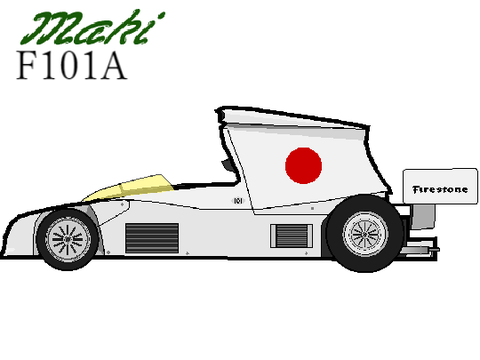 1974 Maki Engineering F101A Cosworth