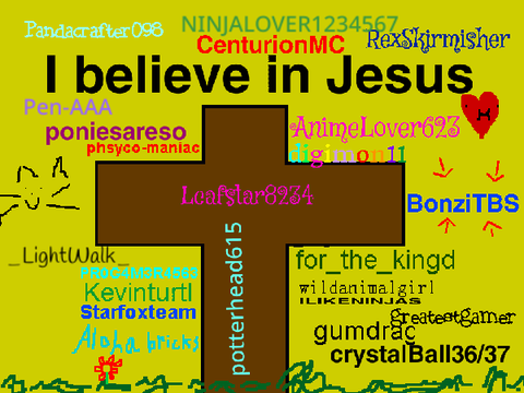 Sign Your Username If You Believe In Jesus remix