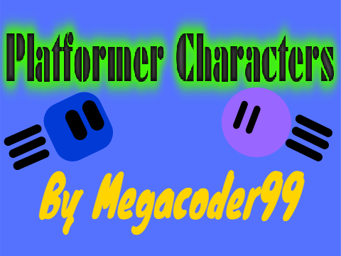 Platformer Characters (Cubes&Circles)