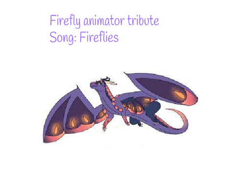 Fireflies ~ firefly theme song XD