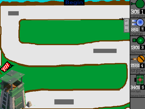 Tower defense Hacker version
